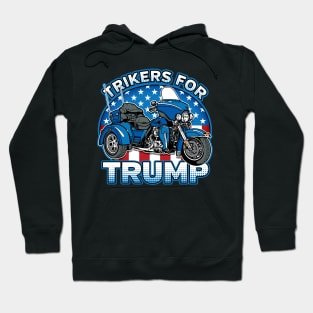 Trike Bikers For Trump Hoodie